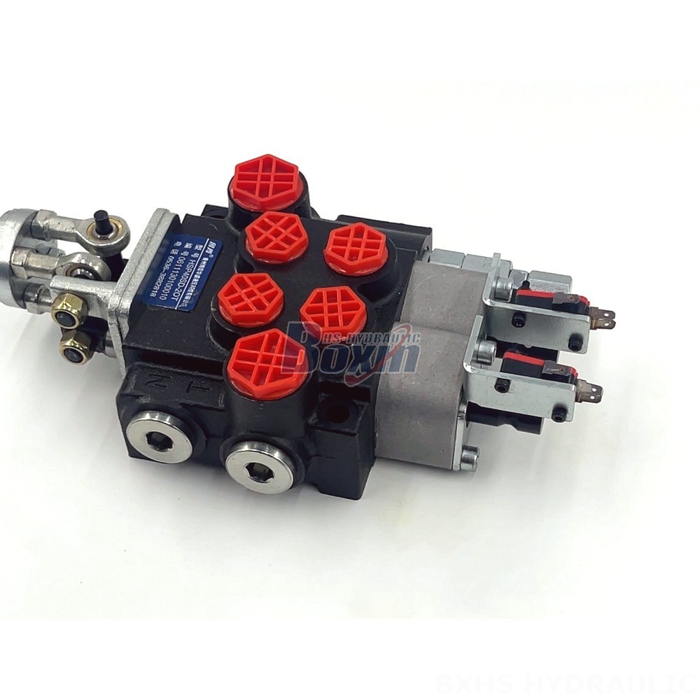 Innovative P40 Micro Switch Joystick 2 Spool Monoblock Directional Valve: Setting Industry Standards detail image